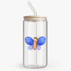 Банка с бамбуковой крышкой