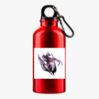 Металлическая бутылка 400 мл UV-DTF