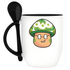 Кружка с ложкой