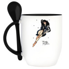 Кружка с ложкой