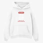 Толстовка худи оверсайз