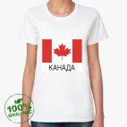 Женская футболка органик