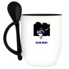 Кружка с ложкой