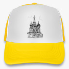 Кепка Trucker, желтая Москва
