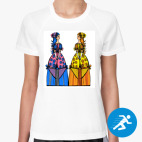 Женская спортивная футболка