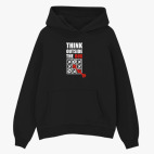 Толстовка худи оверсайз