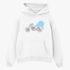 Толстовка худи оверсайз