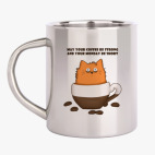 Кружка металлическая