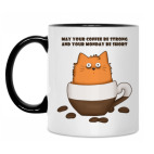 Кружка двухцветная