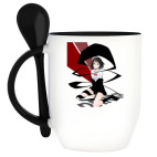 Кружка с ложкой