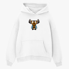 Толстовка худи оверсайз