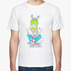 Фрик на мопЭде