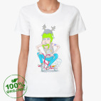 Женская футболка органик