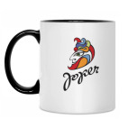 Кружка двухцветная