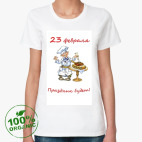 Женская футболка органик