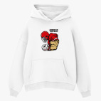 Толстовка худи оверсайз