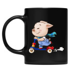 Кружка цветная UV-DTF