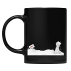 Кружка цветная UV-DTF