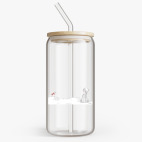 Банка с бамбуковой крышкой