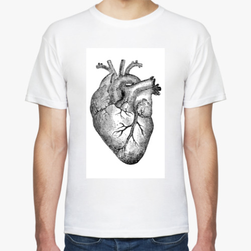 Футболка с принтом Сердце