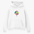 Толстовка худи оверсайз