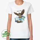 Женская футболка органик