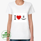 Женская футболка органик