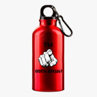 Металлическая бутылка 400 мл UV-DTF