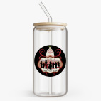 Банка с бамбуковой крышкой