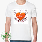 Мужская футболка органик