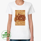 Женская футболка органик