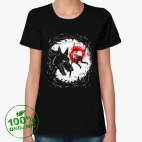 Женская футболка органик