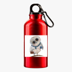 Металлическая бутылка 400 мл UV-DTF