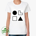 Женская футболка органик