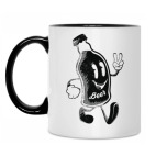 Кружка двухцветная