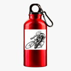 Металлическая бутылка 400 мл UV-DTF