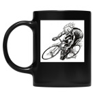 Кружка цветная UV-DTF