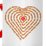 Сердце с  Ом намах Шивайя