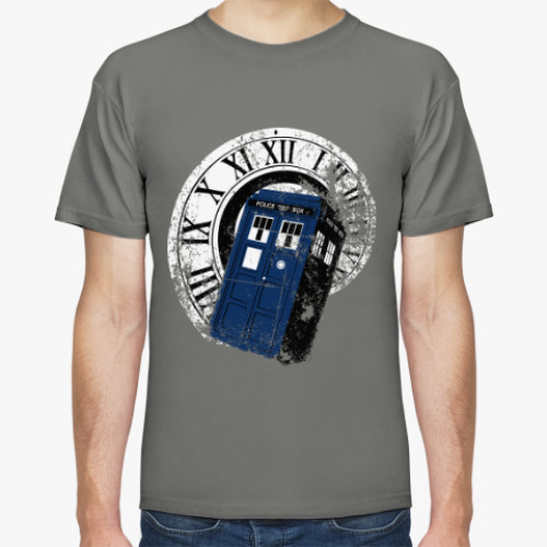 Футболка с принтом TARDIS