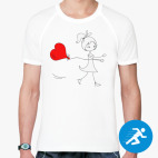 Мужская спортивная футболка