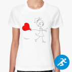 Женская спортивная футболка