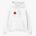 Толстовка худи оверсайз