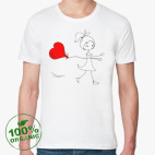 Мужская футболка органик