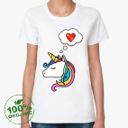 Женская футболка органик