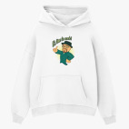 Толстовка худи оверсайз