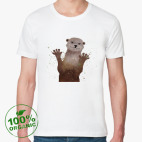 Мужская футболка органик