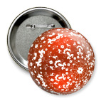 Значок 75 мм Елочный шар