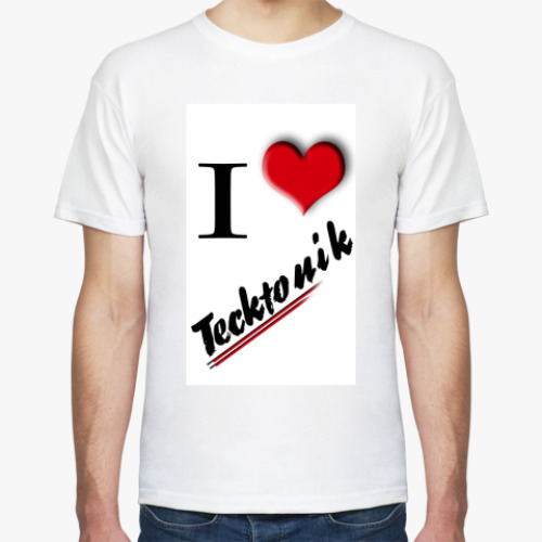 Футболка с принтом Tecktonik