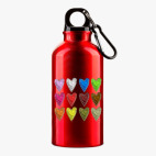 Металлическая бутылка 400 мл UV-DTF