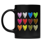 Кружка цветная UV-DTF